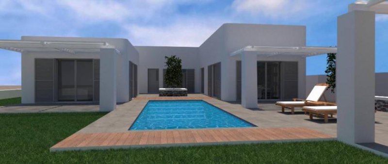 Rethymno OHNE Grundstück um Rethymno: Atemberaubender 4-Zimmer-Luxus-Bungalow - Neubauprojekt Haus kaufen